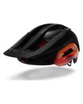 GIRO Cască de ciclism - MONTARO PRO SPHERICAL - negru/portocaliu