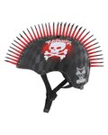 BELL Cască de ciclism - SKULL HAWK - negru/roșu