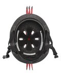 BELL Cască de ciclism - SKULL HAWK - negru/roșu