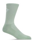 GIRO Șosete clasice de ciclism - COMP RACER HIGH RISE - verde deschis