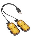 BLACKBURN lumină - GRID SIDE BEACON LIGHT SET - negru