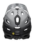 BELL Cască de ciclism - SUPER DH - gri/negru