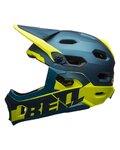 BELL Cască de ciclism - SUPER DH SPHERICAL - albastru/galben