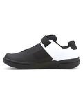 CRANKBROTHERS Pantofi de ciclism - STAMP SPEEDLACE - negru/alb