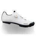 FIZIK Pantofi de ciclism - VENTO X3 OVERCURVE - alb/negru