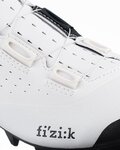 FIZIK Pantofi de ciclism - VENTO X3 OVERCURVE - alb/negru
