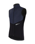 SANTINI Vestă de ciclism - REDUX VIGOR - albastru/negru
