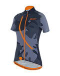 SANTINI Tricou de ciclism cu mânecă scurtă - GIADA MAUI LADY - multicolor/albastru