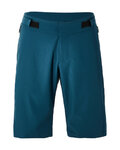 SANTINI Pantaloni scurți de ciclism fără bretele - FULCRO - albastru