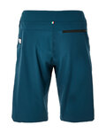 SANTINI Pantaloni scurți de ciclism fără bretele - FULCRO - albastru
