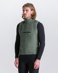 SANTINI Vestă de ciclism - ALPHA PACK - verde