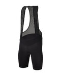 SANTINI Pantaloni scurți de ciclism cu bretele - OMNIA - negru