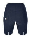 SANTINI Pantaloni scurți de ciclism fără bretele - OMNIA - albastru