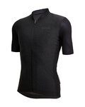 SANTINI Tricou de ciclism cu mânecă scurtă - COLORE PURO - negru