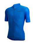 SANTINI Tricou de ciclism cu mânecă scurtă - COLORE PURO - albastru