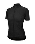 SANTINI Tricou de ciclism cu mânecă scurtă - COLORE PURO - negru