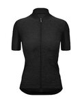 SANTINI Tricou de ciclism cu mânecă scurtă - COLORE PURO - negru