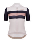 SANTINI Tricou de ciclism cu mânecă scurtă - ECO SLEEK NEW BENGAL - alb/negru