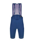 SANTINI Pantaloni scurți de ciclism cu bretele - RTR - albastru