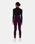 SANTINI Pantaloni de ciclism lungi fără bretele - RTR - bordo