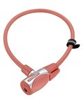 KRYPTONITE lacăt bicicletă - KRYPTOFLEX 1265 - roz