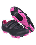 FLR Pantofi de ciclism - F55KN MTB - roz/negru