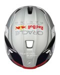 HJC Cască de ciclism - FURION 3.0 ORACLE RED BULL RACING - argintiu/roșu