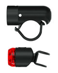 KNOG set de lumini - PLUG TWINPACK - negru