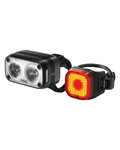 KNOG set de lumini - BLINDER ROAD 400 & MINI REAR - negru