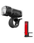 KNOG set de lumini - BLINDER PRO 400/20 - negru/roșu