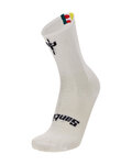SANTINI Șosete clasice de ciclism - TDF COMBO - alb