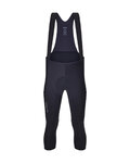 SANTINI Pantaloni de ciclism 3/4 cu bretele - CARGO 2 - negru