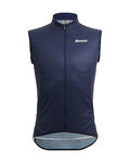 SANTINI Vestă de ciclism - NEBULA - albastru