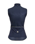 SANTINI Vestă de ciclism - NEBULA - albastru