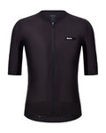 SANTINI Tricou de ciclism cu mânecă scurtă - AERO RACE - negru
