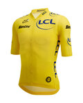 SANTINI Tricou de ciclism cu mânecă scurtă - TDF LEADER - galben