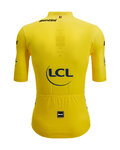 SANTINI Tricou de ciclism cu mânecă scurtă - TDF LEADER - galben