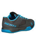 SCOTT Pantofi de ciclism - MTB AR KIDS LACE - gri/albastru