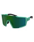 SCOTT Ochelari de ciclism - SHIELD - verde deschis
