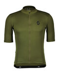 SCOTT Tricou de ciclism cu mânecă scurtă - ENDURANCE 10 - verde