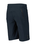 SCOTT Pantaloni scurți de ciclism fără bretele - ENDURANCE LS/FIT W/PAD - albastru
