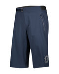 SCOTT Pantaloni scurți de ciclism fără bretele - VERTIC W/PAD - albastru