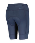 SCOTT Pantaloni scurți de ciclism fără bretele - ENDURANCE 10 +++ W - albastru