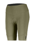 SCOTT Pantaloni scurți de ciclism fără bretele - ENDURANCE 10 +++ W - verde