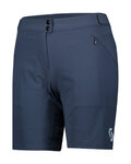SCOTT Pantaloni scurți de ciclism fără bretele - ENDURANCE LS/FIT W/PAD W - albastru