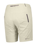 SCOTT Pantaloni scurți de ciclism fără bretele - ENDURANCE LS/FIT W/PAD - galben