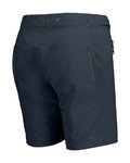 SCOTT Pantaloni scurți de ciclism fără bretele - ENDURANCE LS/FIT W/PAD W - albastru/gri