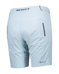 SCOTT Pantaloni scurți de ciclism fără bretele - ENDURANCE LS/FIT W/PAD W - albastru deschis