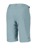 SCOTT Pantaloni scurți de ciclism fără bretele - TRAIL FLOW W/PAD W - albastru