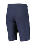 SCOTT Pantaloni scurți de ciclism fără bretele - EXPLORAIR LIGHT - albastru